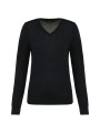 KARIBAN Pull Mérinos col V femme /api/colors/b9fdad4a-5e94-45cb-8c03-c08b349b28c3 personnalisable