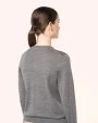 KARIBAN Merino-Damenpullover mit V-Ausschnitt Pullovers personalisierbar