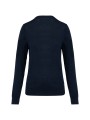 KARIBAN Pull Mérinos col V femme /api/colors/058f028c-f565-4146-9cba-11f5b0ade7a7 personnalisable