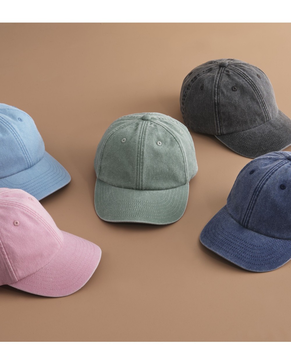 Casquettes personnalisable BEECHFIELD JUNIOR LOW PROFILE VINTAGE CAP