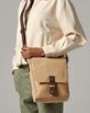 Tassen & Zakken QUADRA VINTAGE CANVAS IPAD/TABLET REPORTER voor bedrukking &amp; borduring