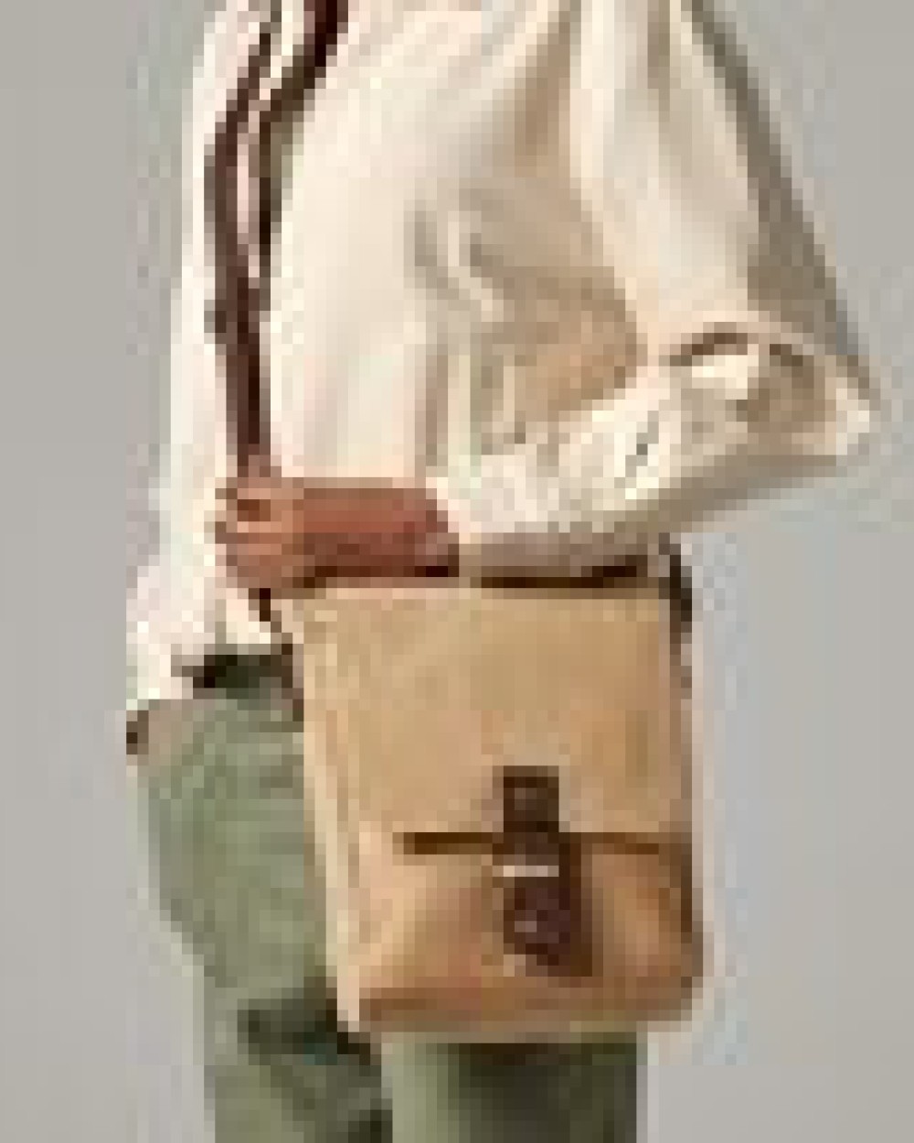 Tassen & Zakken QUADRA VINTAGE CANVAS IPAD/TABLET REPORTER voor bedrukking &amp; borduring