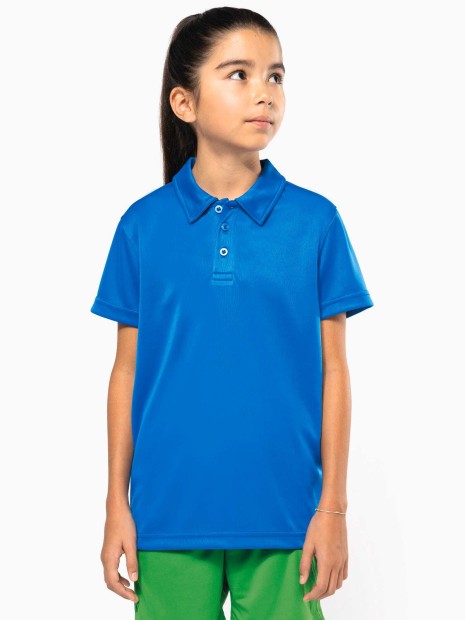 Polos à personnaliser PROACT Polo sport manches courtes enfant 
