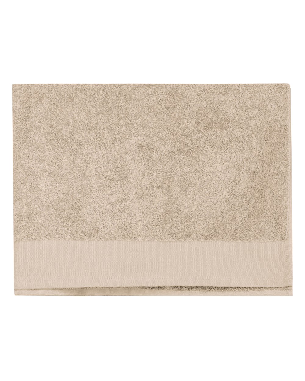 Bad artikelen KARIBAN Biologische badhanddoek 150 x 100 cm voor bedrukking &amp; borduring