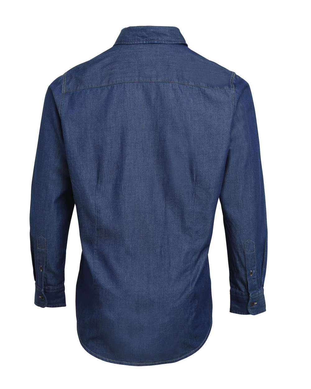 Chemises personnalisable PREMIER Mens Jeans Stitch Denim Shirt
