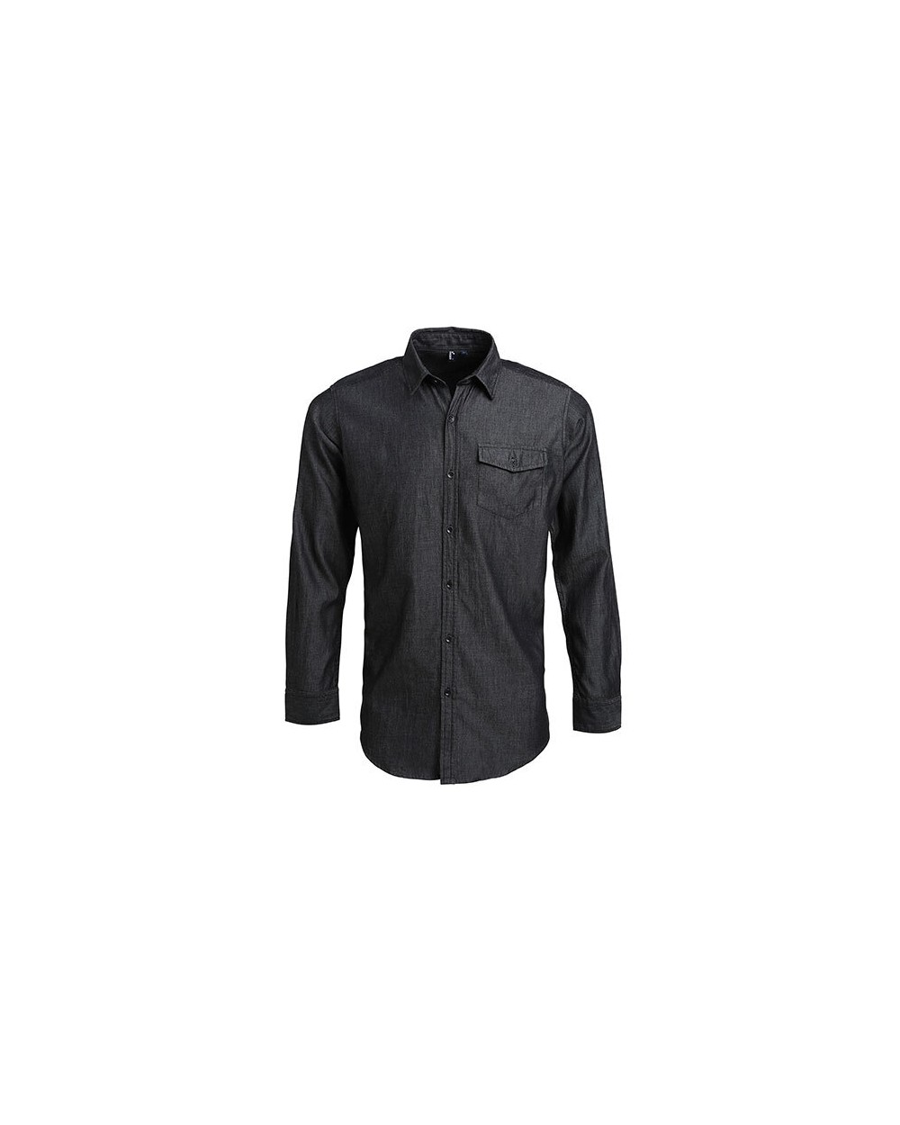 Hemden PREMIER Men`s Jeans Stitch Denim Shirt voor bedrukking &amp; borduring