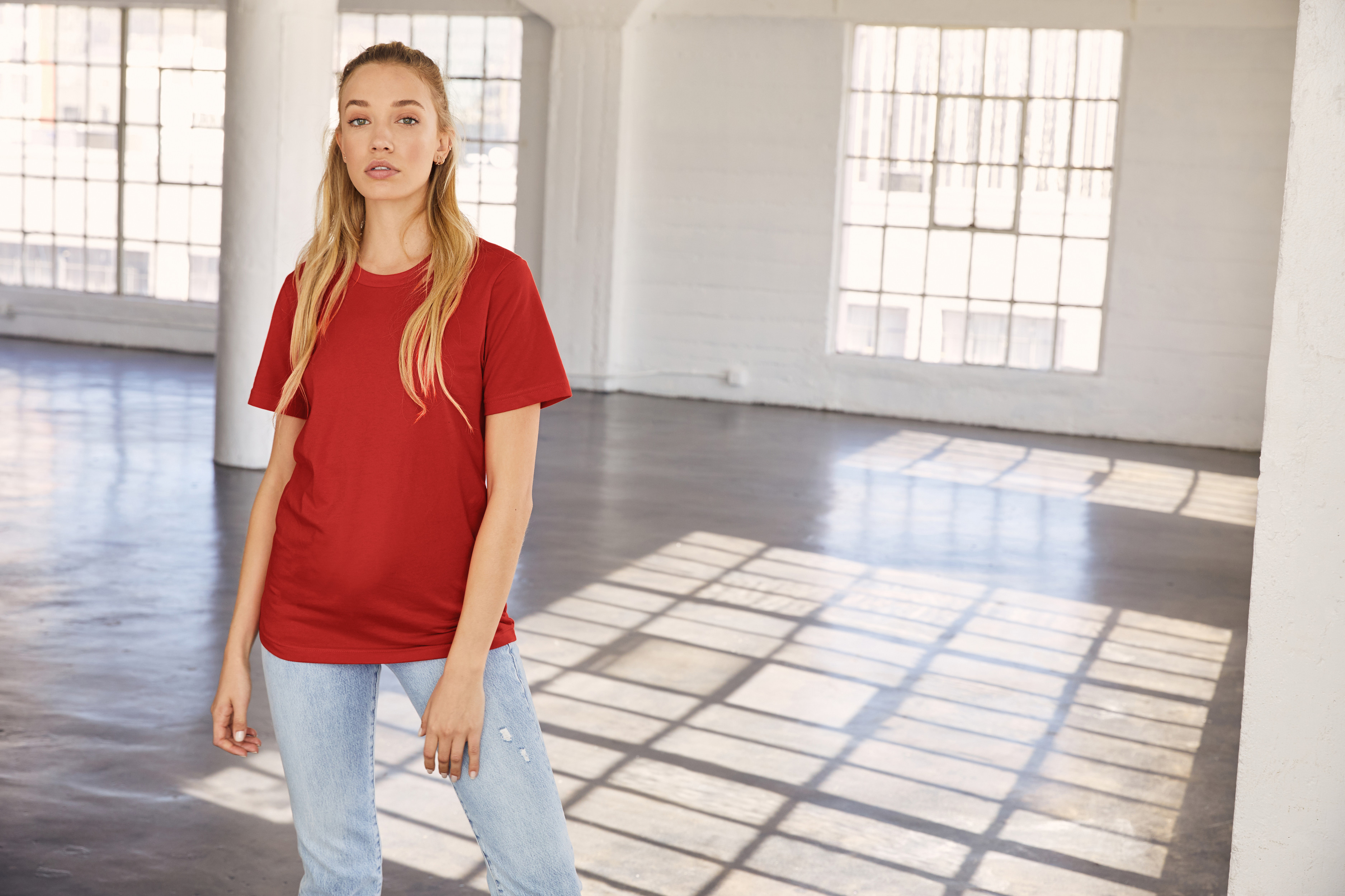 T-Shirts personnalisable BELLA-CANVAS T-shirt col rond femme