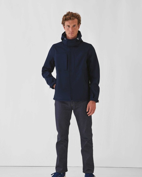 B&C Hooded Softshell / Men Softshells personalisierbar
