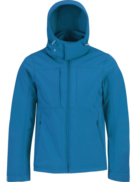 B&C Veste softshell capuche homme /api/colors/99ddf087-04d2-4dac-bd39-b1954f31b5b7 personnalisable