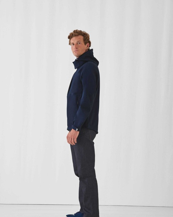 B&C Hooded Softshell / Men Softshells personalisierbar
