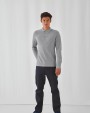 Polo's B&C ID.001 Men's long-sleeve polo shirt voor bedrukking &amp; borduring