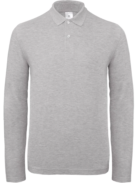 B&C Polo homme ID.001 manches longues /api/colors/84f38f7b-2e6d-4d5d-89e0-ae5a7c9d4eb9 personnalisable