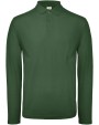 Polo's B&C ID.001 Men's long-sleeve polo shirt voor bedrukking &amp; borduring