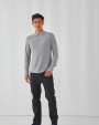 Polo's B&C ID.001 Men's long-sleeve polo shirt voor bedrukking &amp; borduring