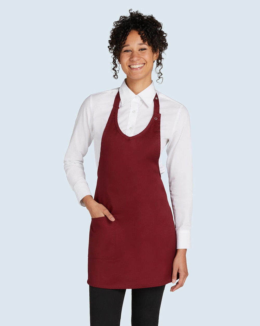 BISTRO BY JASSZ BERN Women’s Bib Apron Schürzen personalisierbar