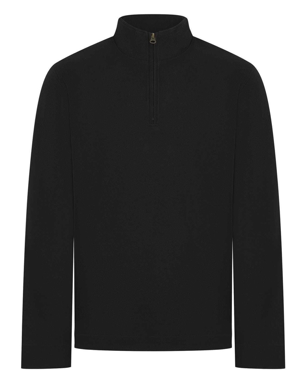 T-Shirts personnalisable FRONT ROW Haut en piqué premium avec zip 1/4