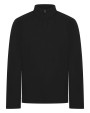 T-Shirts personnalisable FRONT ROW Haut en piqué premium avec zip 1/4