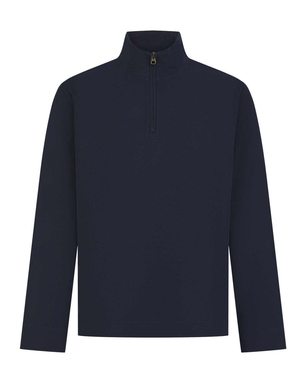 T-Shirts personnalisable FRONT ROW Haut en piqué premium avec zip 1/4
