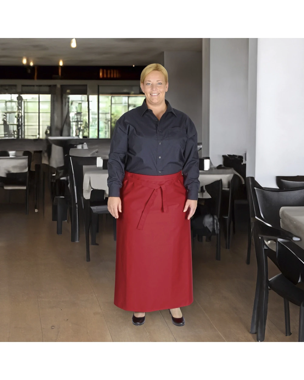 Schorten LINK KITCHENWEAR French Apron XXL voor bedrukking &amp; borduring