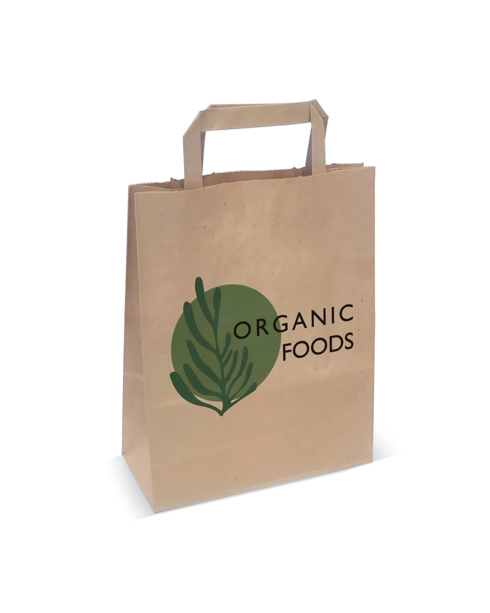 Tote bags 4DO Papieren draagtas 70g/m² 28x10x22cm voor bedrukking &amp; borduring