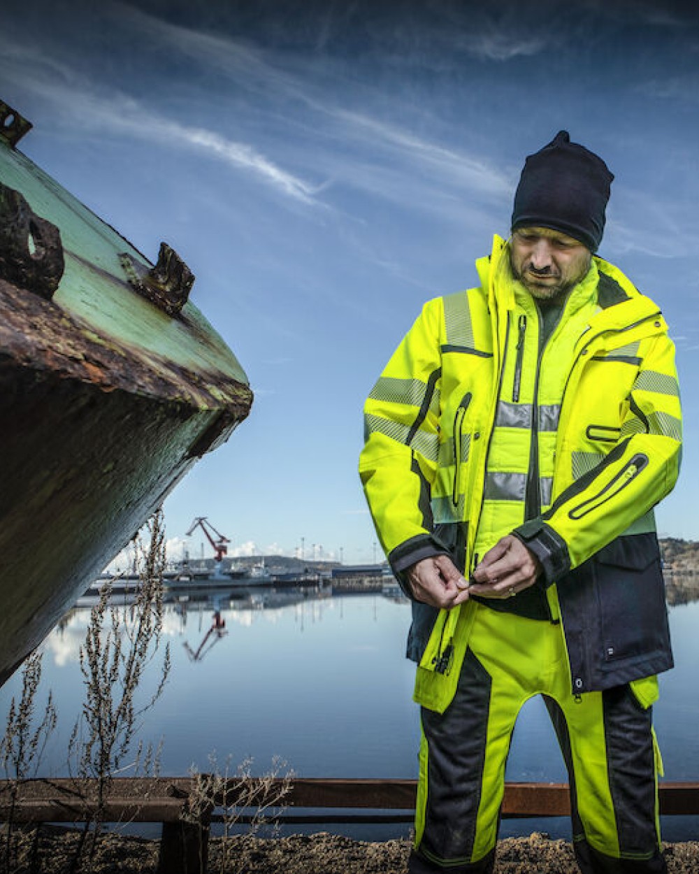 Vestes personnalisable PROJOB 6444 DOUDOUNE - EN ISO 20471 CLASSE 3