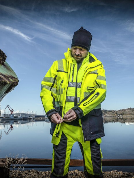 Vestes à personnaliser PROJOB 6444 DOUDOUNE - EN ISO 20471 CLASSE 3 