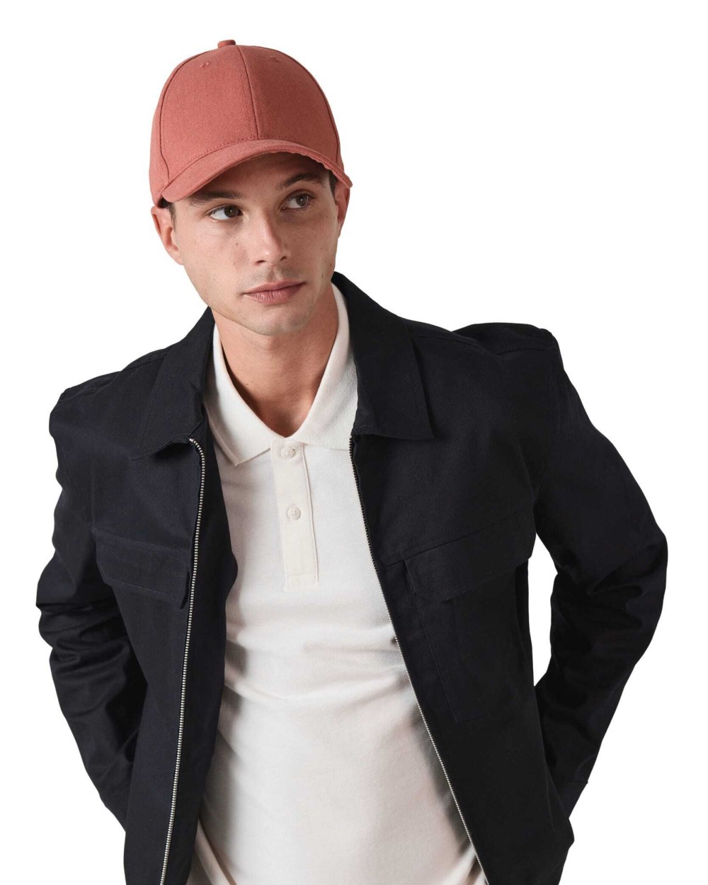 Casquettes personnalisable K-UP Casquette 6 panneaux en coton recyclé