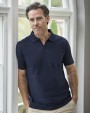 TEE JAYS LUXURY STRETCH V-NECK POLO Poloshirts personalisierbar