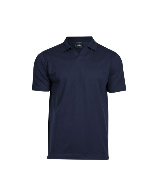 Polos personnalisable Tee Jays LUXURY STRETCH V-NECK POLO
