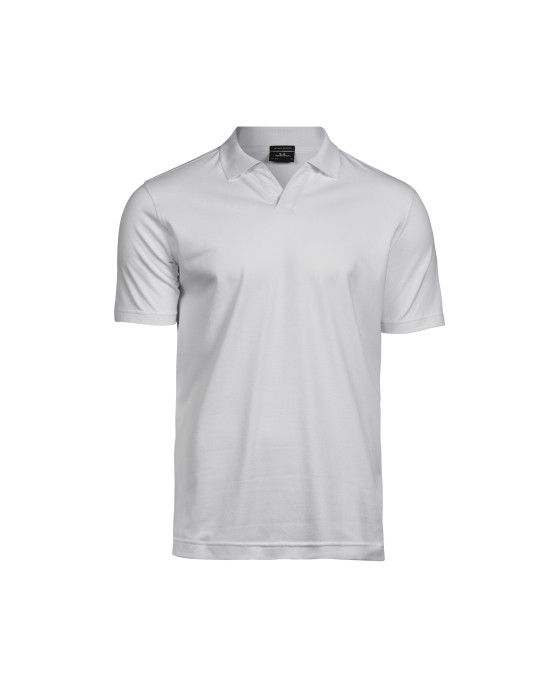 Polos personnalisable Tee Jays LUXURY STRETCH V-NECK POLO