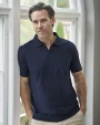 TEE JAYS LUXURY STRETCH V-NECK POLO Poloshirts personalisierbar
