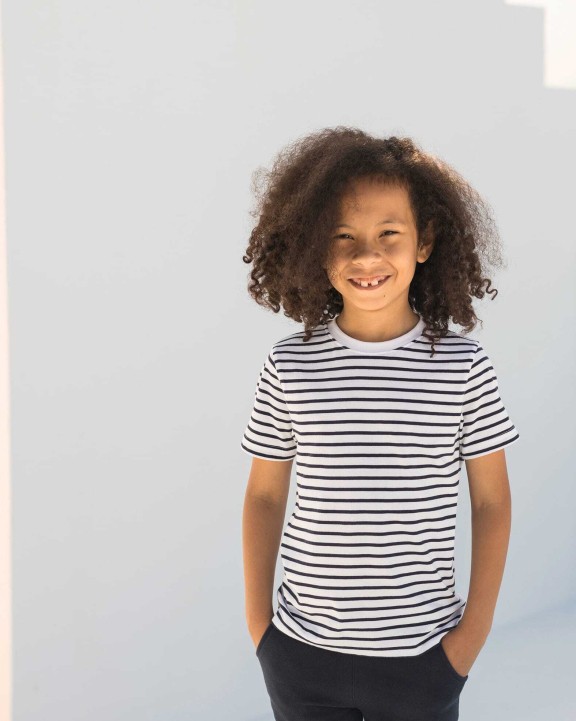 SKINNIFIT Gestreiftes kinder-t-shirt T-Shirts personalisierbar