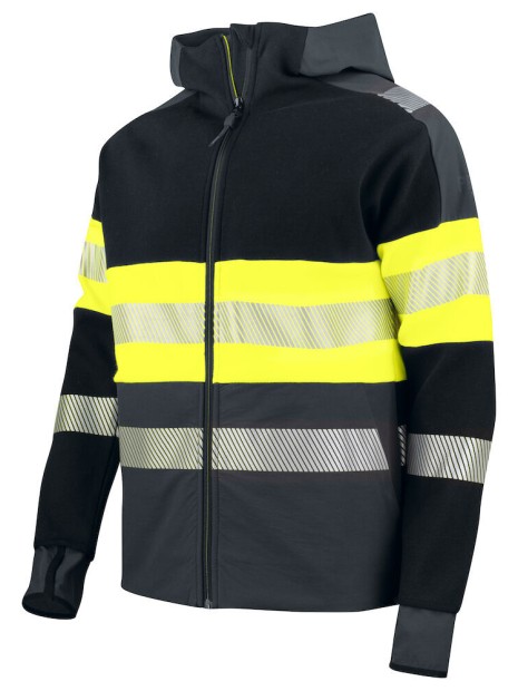 PROJOB 6122 SWEATSHIRT FULL ZIP CAPUCHE EN ISO 20471 CLASSE 1 /api/colors/f8fdaa66-6ddc-4b38-97a7-dc26c00d2622 personnalisable