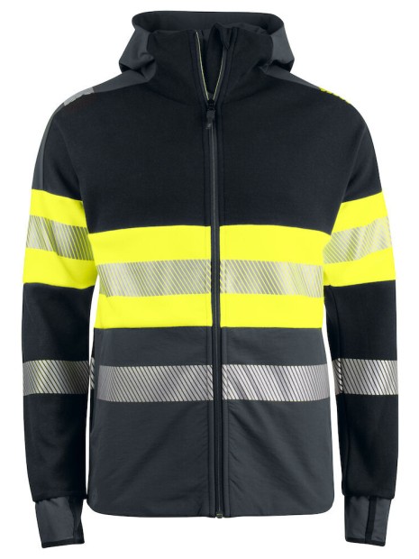 PROJOB 6122 SWEATSHIRT FULL ZIP CAPUCHE EN ISO 20471 CLASSE 1 /api/colors/f8fdaa66-6ddc-4b38-97a7-dc26c00d2622 personnalisable