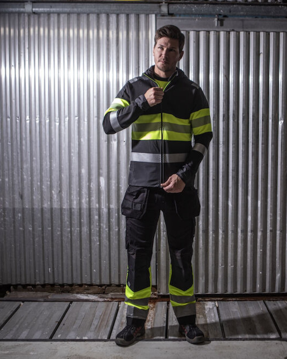 Sweaters & hoodies PROJOB 6122 SIGNALISATIEHOODIE EN ISO 20471 KLASSE 1 voor bedrukking &amp; borduring