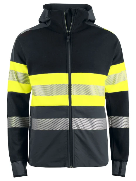 PROJOB 6122 SWEATSHIRT FULL ZIP CAPUCHE EN ISO 20471 CLASSE 1 /api/colors/f8fdaa66-6ddc-4b38-97a7-dc26c00d2622 personnalisable