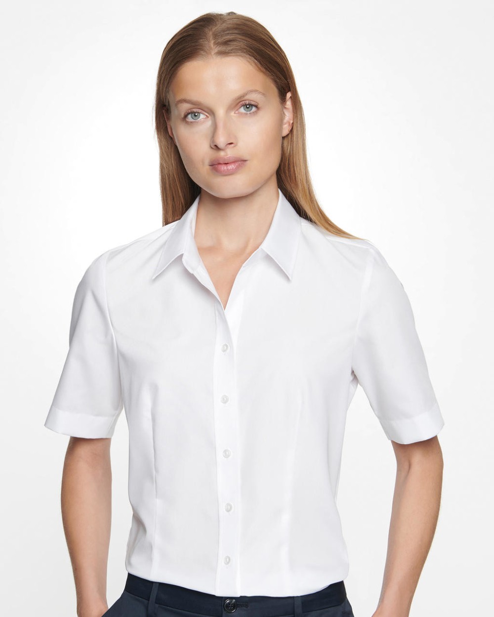 Chemises personnalisable SEIDENSTICKER Seidensticker Regular Fit 1/2 Kent Women