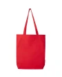 Tote bags personnalisable 4DO Sac shopping Odisha bio OCS à large fond 180 g/m2 de 11 L