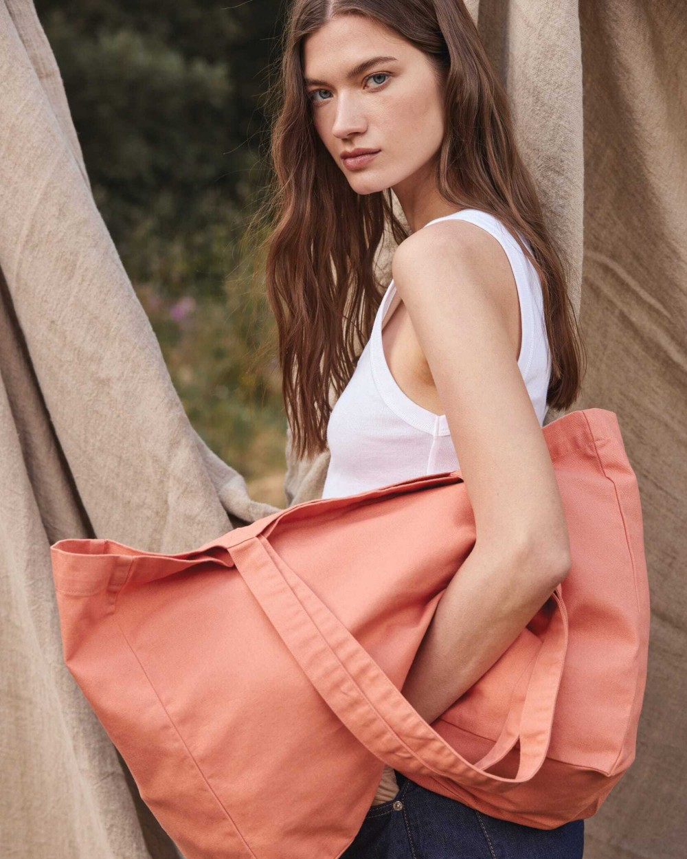 KIMOOD Großer „Evergreen“ Shopper Taschen personalisierbar