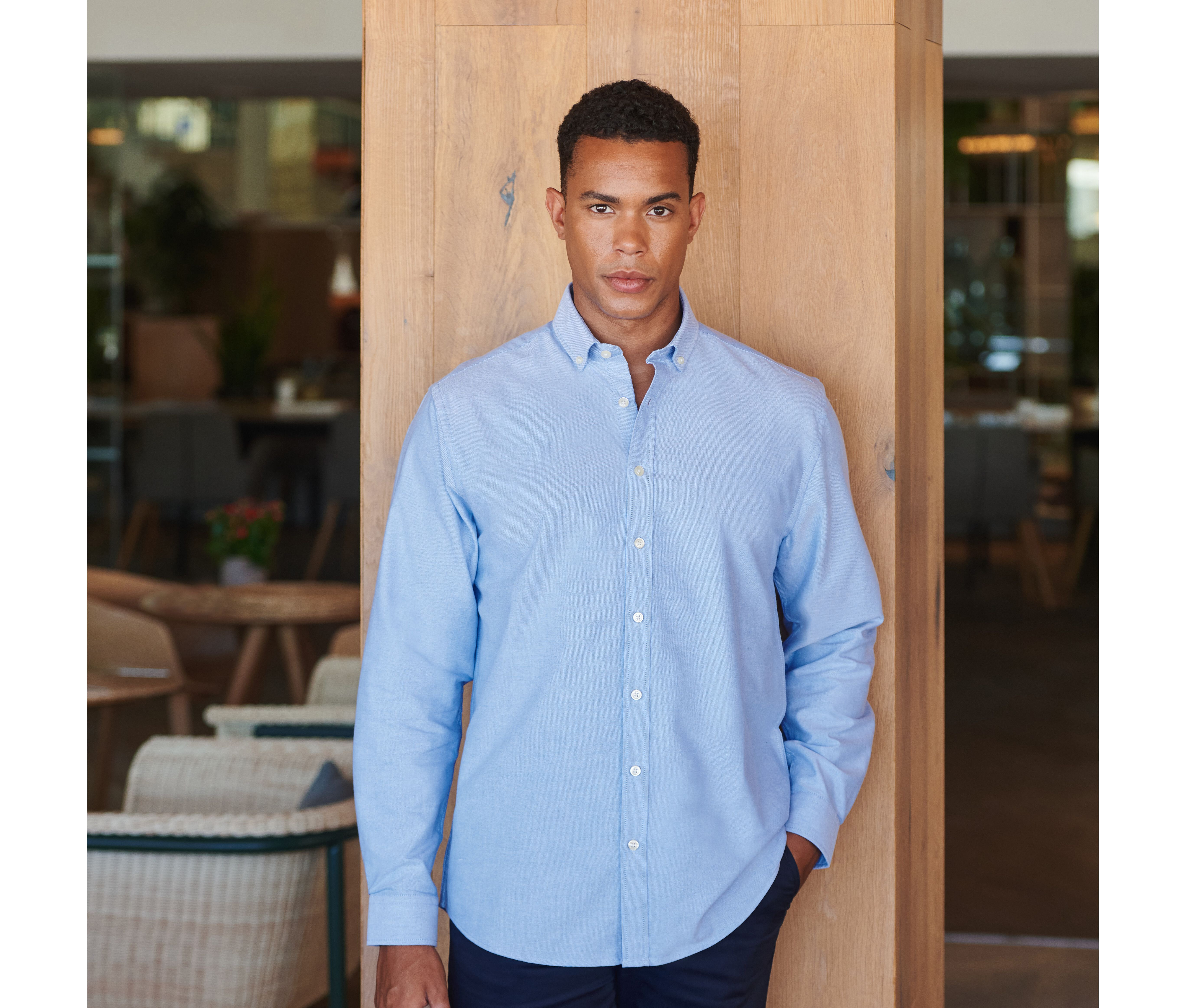 HENBURY MODERN OXFORD LONG SLEEVED SHIRT - CLASSIC FIT Hemden personalisierbar