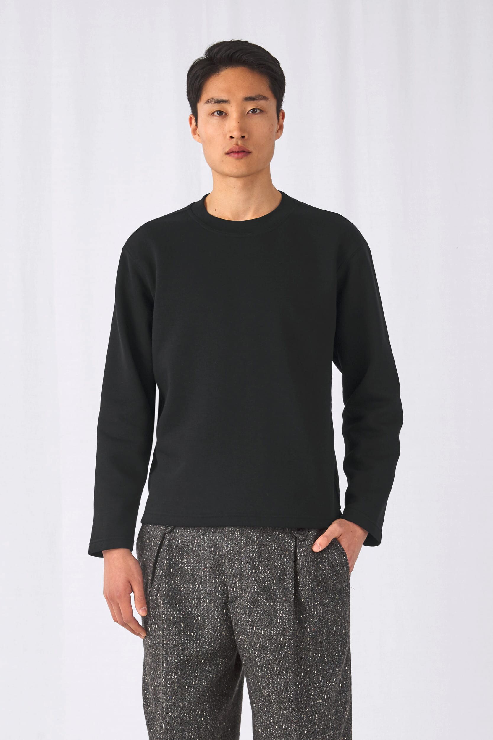 Sweat-shirts personnalisable B&C OPEN HEM
