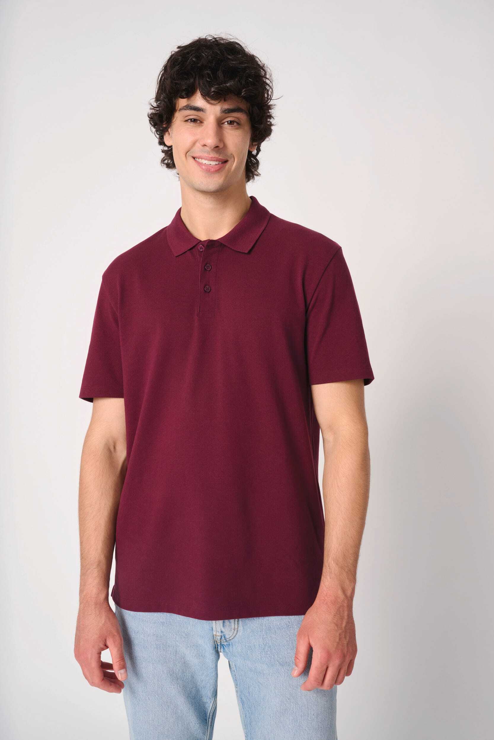 Polos personnalisable IDEAL BASIC BRAND Polo piqué homme