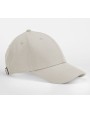 Petjes BEECHFIELD EARTHAWARE® ORGANIC COTTON CANVAS 6 PANEL CAP voor bedrukking &amp; borduring