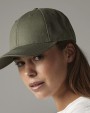 Petjes BEECHFIELD EARTHAWARE® ORGANIC COTTON CANVAS 6 PANEL CAP voor bedrukking &amp; borduring