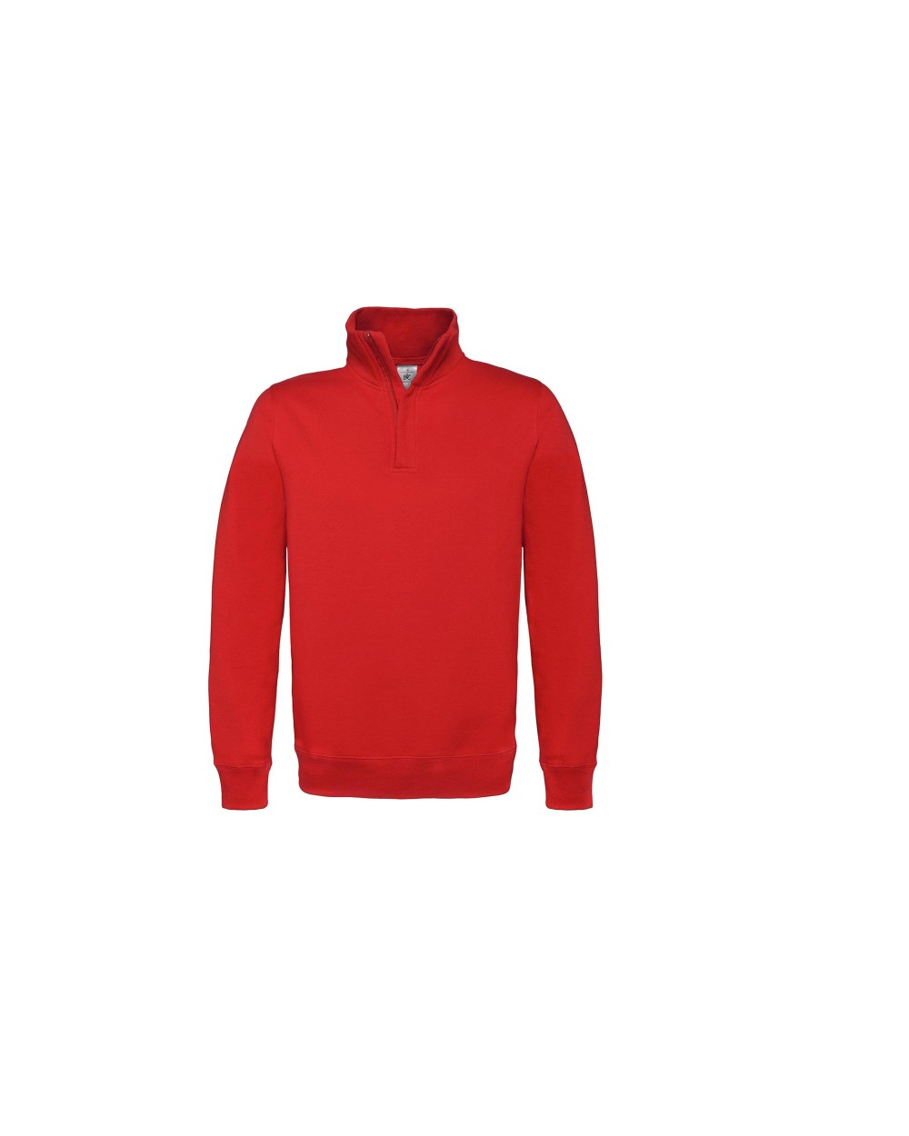 Sweaters & hoodies B&C ID.004 1/4 ZIP SWEATER voor bedrukking &amp; borduring