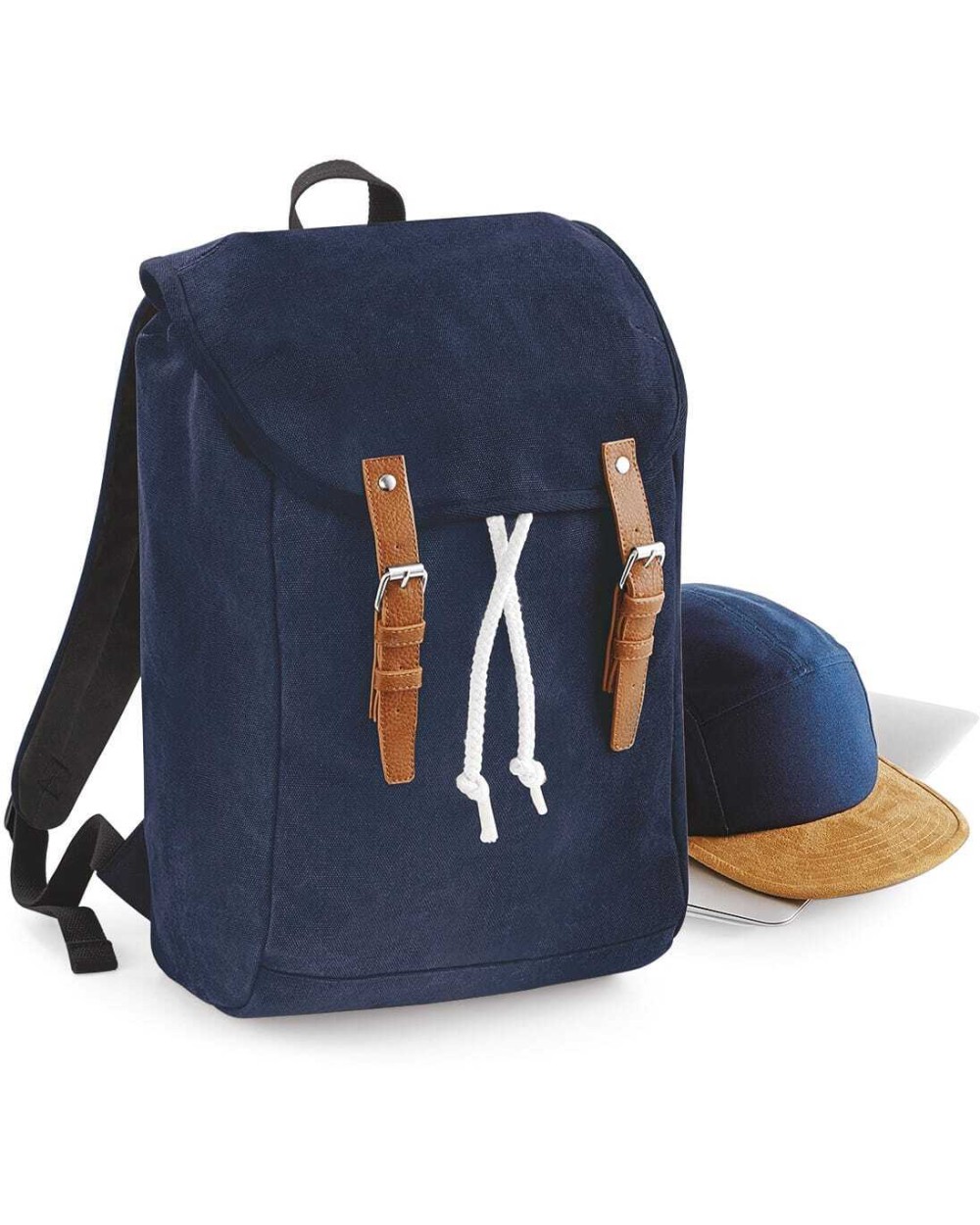 Tassen & Zakken QUADRA VINTAGE RUCKSACK voor bedrukking &amp; borduring