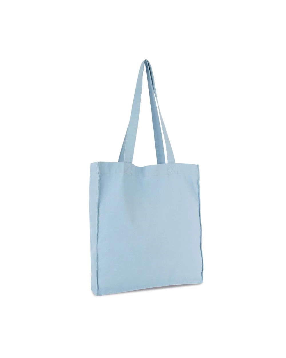 Tote bags KIMOOD Totebag met bodem en ruimteplooi voor bedrukking &amp; borduring