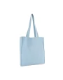 Tote bags KIMOOD Totebag met bodem en ruimteplooi voor bedrukking &amp; borduring