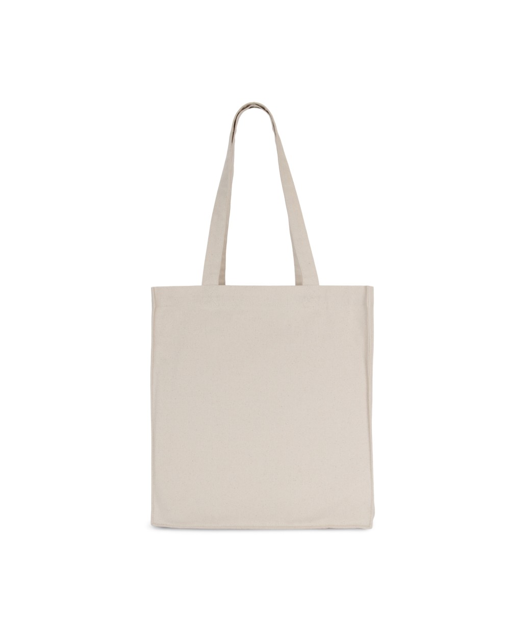 Tote bags KIMOOD Totebag met bodem en ruimteplooi voor bedrukking &amp; borduring