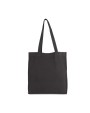 Tote bags KIMOOD Totebag met bodem en ruimteplooi voor bedrukking &amp; borduring